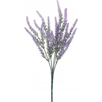 umělá květina Umělá levandule 1 kus DEKORACE do 36 cm VELKÁ VĚTVIČKA KRÁSNÁ