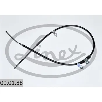 Lanko parkovací brzdy Tažné lanko, parkovací brzda LINEX 09.01.88