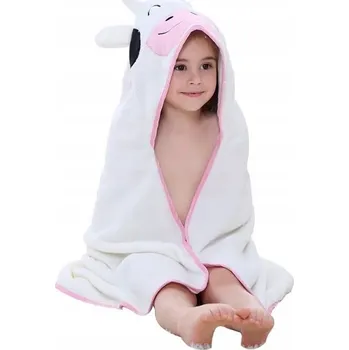 Deka s kapucí Michley 90 x 90 cm bílá