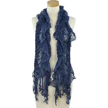 Šátek Art Of Polo Dámský šátek Taranahe šedo-modrá One size