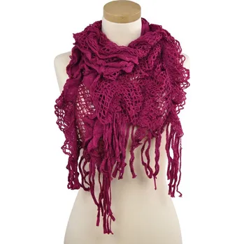 Šátek Art Of Polo Dámský šátek Baharah malinová One size