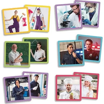 Pexeso Akros Didaktické maxi pexeso Povolání