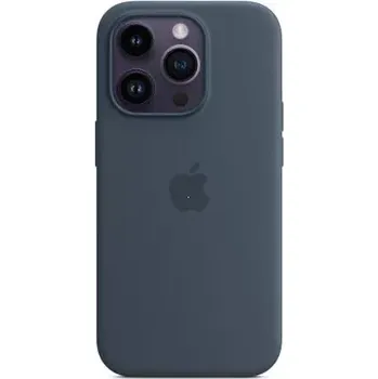 Pouzdro na mobilní telefon Silicone Case iPhone 14 PRO Midnight - MagSafe