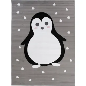Koberec KOBEREC PINKY 140x200 PINGVIN PASTELOVÝ PRO DĚTI