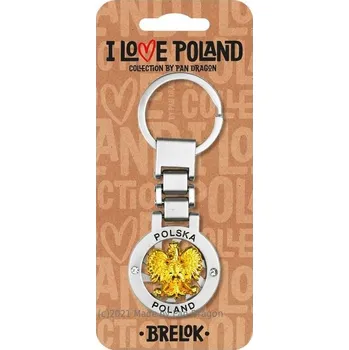 Přívěsek Na Klíče Polský orel - láska Poland E