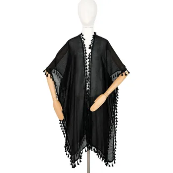 Šátek Art Of Polo Dámský pareo šátek Afsanar černá One size