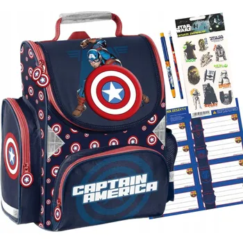 Školní batoh Školní aktovka s více komorami 17l Paso