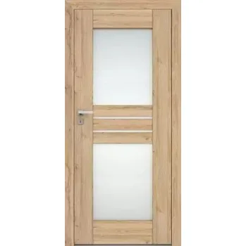Interiérové dveře Interiérové rámové dveře Piano 3 s obdelným a horizontálním prosklením. Dveře mají rám z MDF desky.