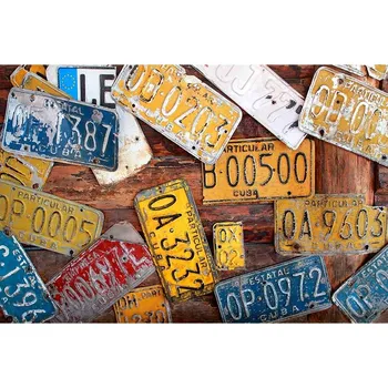 Obraz Cedule Značky Kuba Mix