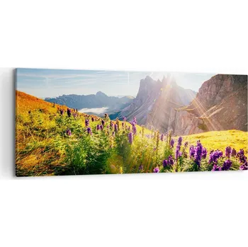 Obraz Foto obraz na plátně 100x40 krajina obývací pokoj ložnice na zeď velký