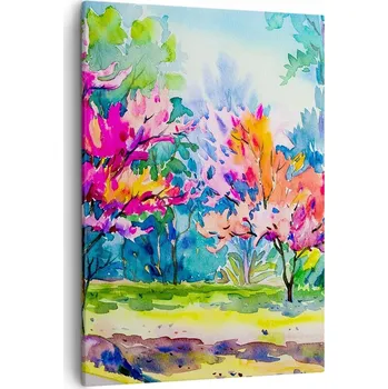 Obraz Obraz na plátně do obýváku, ložnice 50x70 park foto obrazy na zeď canvas