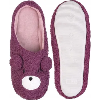 Dámské pantofle Pantofle Bambosze Pohodlné Měkké Pantofle Medvídci Teplé MORAJ 36-37