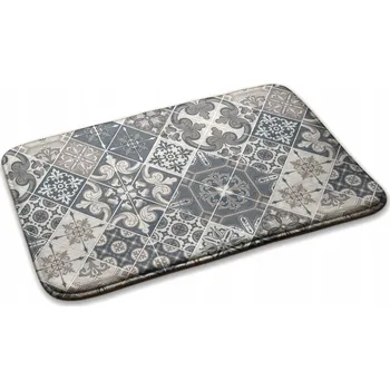 Koberec Měkký Podložkový Koberec Běhoun do Ložnice Vzorované Keramické Dlaždice