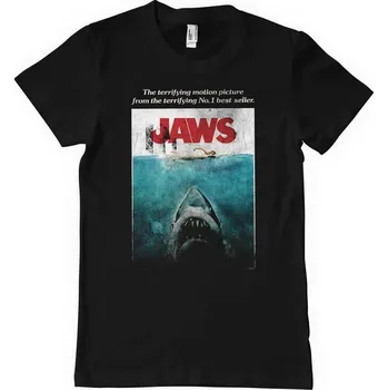 Pánské tričko Tričko Jaws - Washed Poster