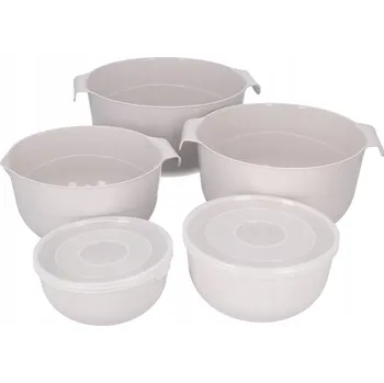 Miska plastikowa zestaw misek durszlak komplet 5 ks