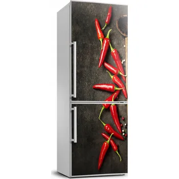 Fototapeta Nálepka na ledničku Papričky chilli 70x190