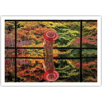 Obraz Plakát na zeď bez rámu 100x70 zahrada obraz plakáty do obýváku ložnice