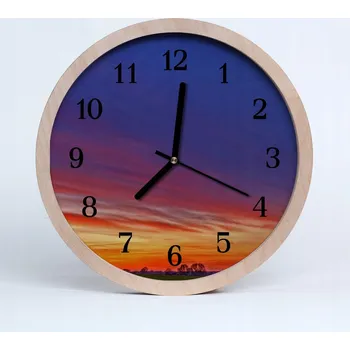 Hodiny Nástěnné hodiny Tulup vícebarevné 30 cm