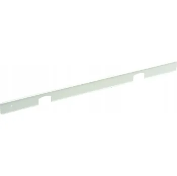 Kuchyňská pracovní deska LIŠTA KUCHYŇSKÉ DESKY ROHOVÁ BÍLÁ 28 x 600 mm PRO SPOJENÍ DESKY 60 cm BÍLÁ