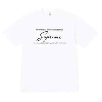 Pánské tričko Supreme Supreme®/Martine Rose® Tee / White Barva: Bílá, Velikost: L