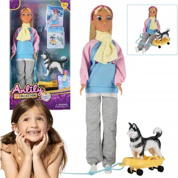 Panenka Panenka se zimními doplňky 29 cm 3+ MEGA CREATIVE