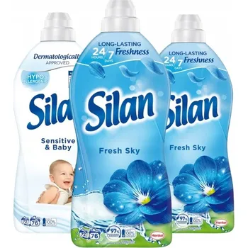 Aviváž Silan Fresh Sky tekutá aviváž 3x1,672L (228 dávek)