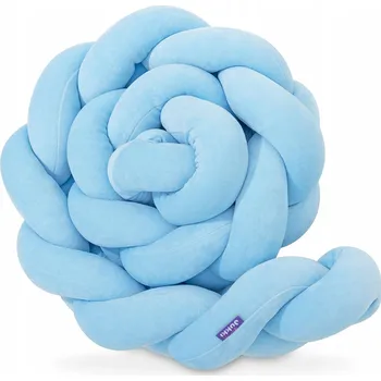 Prostěradlo Copánek - Chránič do postýlky Modrý 200 cm JUKKI