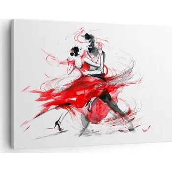 Obraz Obraz na plátně do obýváku, ložnice 70x50 abstrakce foto obrazy na zeď