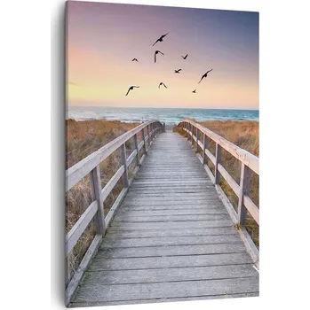 Obraz Obraz na plátně do obýváku ložnice 50x70 krajina obrazy na zeď canvas