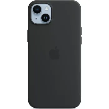 Pouzdro na mobilní telefon Silicone Case iPhone 14 Midnight - MagSafe