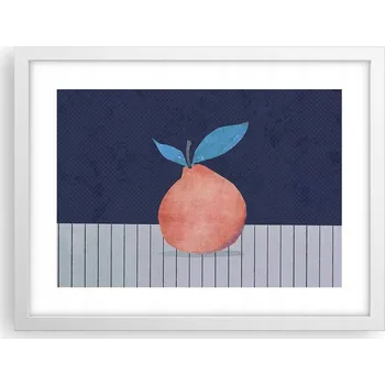 Obraz Obraz plakát v bílém rámu do obýváku 40x30 ovoce foto plakáty na zeď