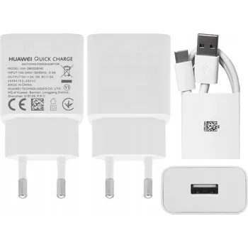 Síťová nabíječka Huawei, USB typ C pro Huawei 2000 mA 5 V bílá