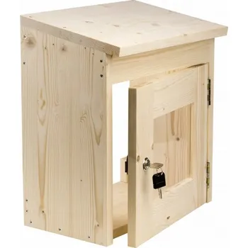 Sentiotec kryt na saunový regulátor dřevěný