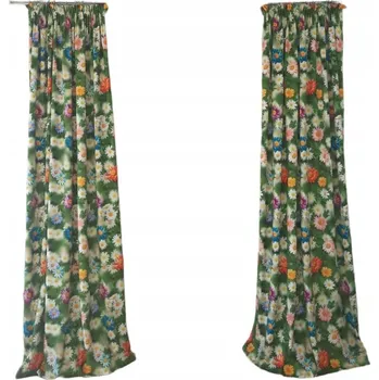 Obraz Závěs VELVET 145x250 s motivem Sedmikrásky 3D