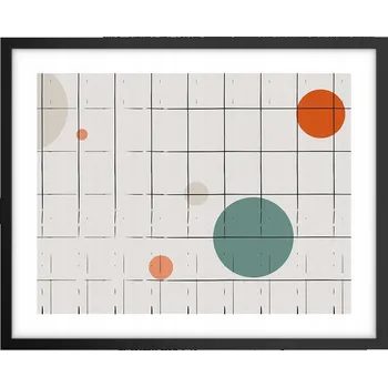 Obraz Foto obraz plakát na zeď v černém rámu 50x40 pozadí plakáty do obýváku