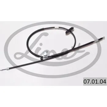 Lanko parkovací brzdy Tažné lanko, parkovací brzda LINEX 07.01.04