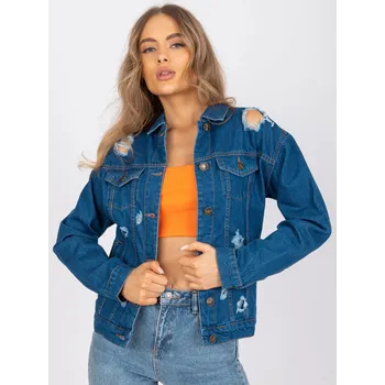 Rue Paris Dámská přechodová bunda Gervais modrá L