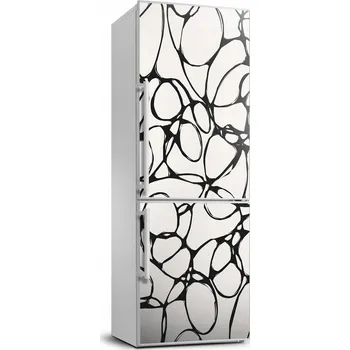 Fototapeta Fototapeta / Nálepka na lednici - Chaotická kolečka