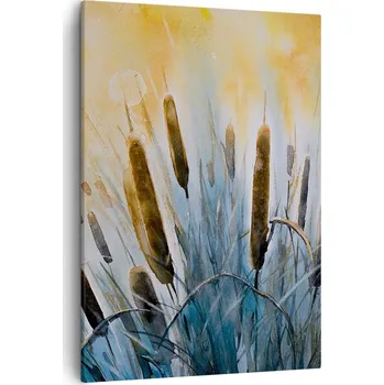 Obraz Obraz na plátně do obýváku, ložnice 50x70 rákosí obrazy na zeď canvas