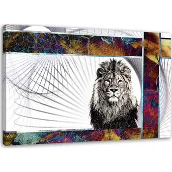 Obraz Obraz na plátně - Canvas, majestátní lev 60x40