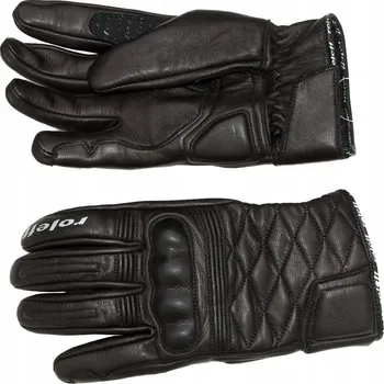 Moto rukavice ROLEFF TURISTICKÉ RUKAVICE RO43 ČERNÉ vel. XXL