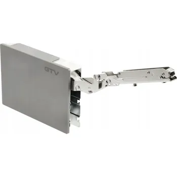 Nábytkové kování ZVÍHACÍ MECHANISMUS GTV HORIZON S TLUMENÍM DOVÍRÁNÍ VÝŠKA ČELA 350-650 mm SÍLA 2000-4050 N ANTRACIT