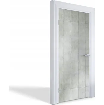 Fototapeta Dekorativní samolepka maskující na dveře skříně nábytku Betonová stěna 95x205 cm