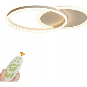 Stropní svítidlo LED 25W stmívatelné, 2 kruhy, teplá / neutrální / studená bílá
