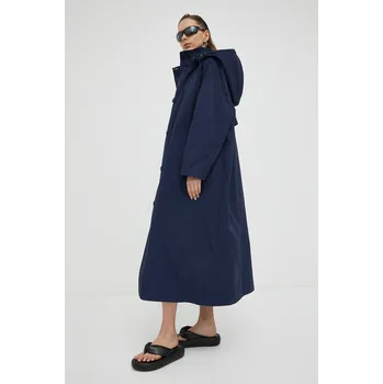Dámský kabát Kabát Résumé dámský, tmavomodrá barva, přechodný 16320913 59X, vel. 38