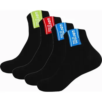 Pánské ponožky Ponožky Wilson W1040B černé, velikost 35-38