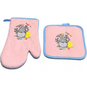 Chňapka KUCHYŇSKÁ CHŇAPKA S PODLOŽKOU POD NÁDOBÍ Velikonoce