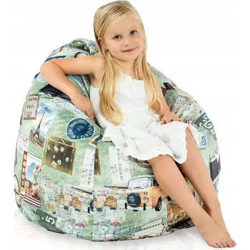 Taburet Taburet vak Italpouf vícebarevný