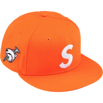 Kšiltovka Supreme Screw Ball S Logo New Era® / Orange Barva: Oranžová, Velikost: 7 1/8 - 56,8 cm