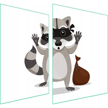 Kuchyňské prkénko Krájecí deska TMK ArtDeko sklo 2 ks